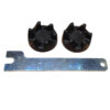 2 X Kitchenaid Rubber Clutch Couplers And A removal Tool. WP9704230