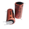 2 X SANYO CR17335 3V 3 PIN BATTERIES PLC BACK UP