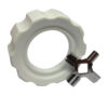KITCHENAID FGA MIXER FOOD MINCER LOCKING CAP/RING AND CUTTER, 115422 AND  W10408733