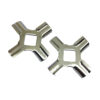 2 X KITCHENAID FGA FOOD GRINDER/MINCER CUTTER BLADE, 9706857, W10408733