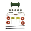 KENWOOD CHEF A701 A701A A707, 2 CAP MOTOR REPAIR KIT WITH BRUSHES, MOUNTS & FEET