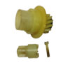 KENWOOD CHEF 700D 706D LIQUIDISER DRIVE SPINDLE PULLEY, WITH INSERT & LONG SCREW