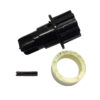 BLAKESLEE LIQUIDISER PULLEY WITH COLLAR & ROLL PIN IN BLACK