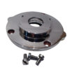 KENWOOD CHEF 700D & 706D CHROME LIQUIDISER SPIGOT PLATE WITH 3 SCREWS