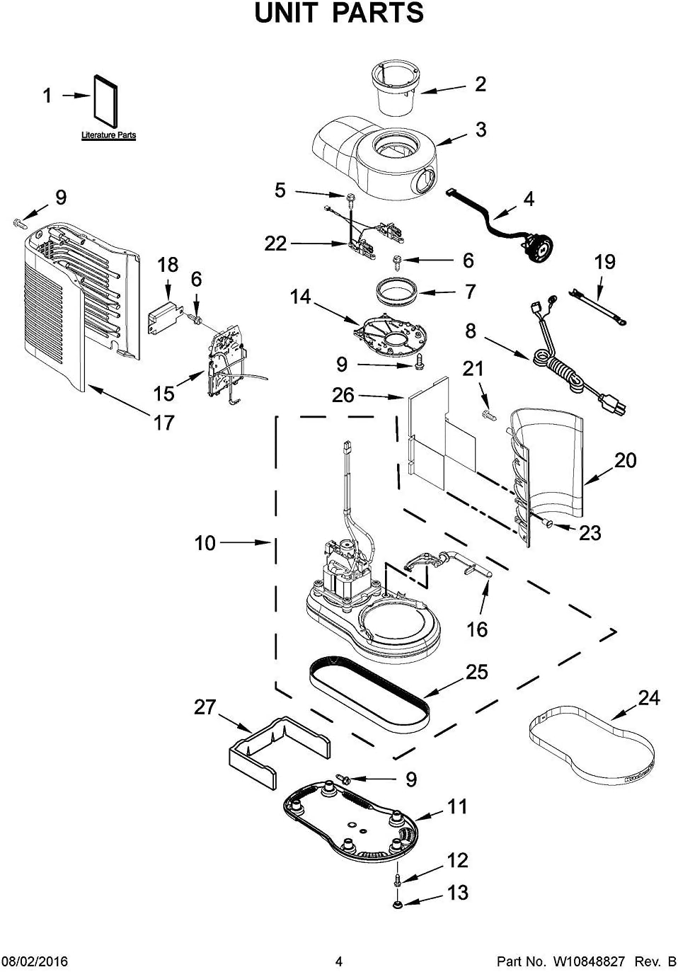 Kitchenaid Magnetic Drive Blender Control Dial. W10625896. - Image 3