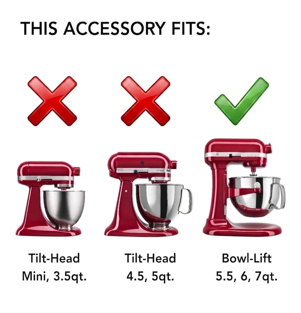 Kitchenaid 7QT Stand Mixer Planetary Grooved Pin. WPW10234531 - Image 4