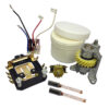 KITCHENAID SPEED CONTROL PLATE, PHASE BOARD, GOVERNOR, WORM GEAR BRACKET, BRUSHES & GREASE REPAIR KIT 4