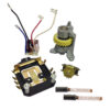 KITCHENAID SPEED CONTROL PLATE, PHASE BOARD, GOVERNOR, WORM GEAR BRACKET & BRUSHES REPAIR KIT 9
