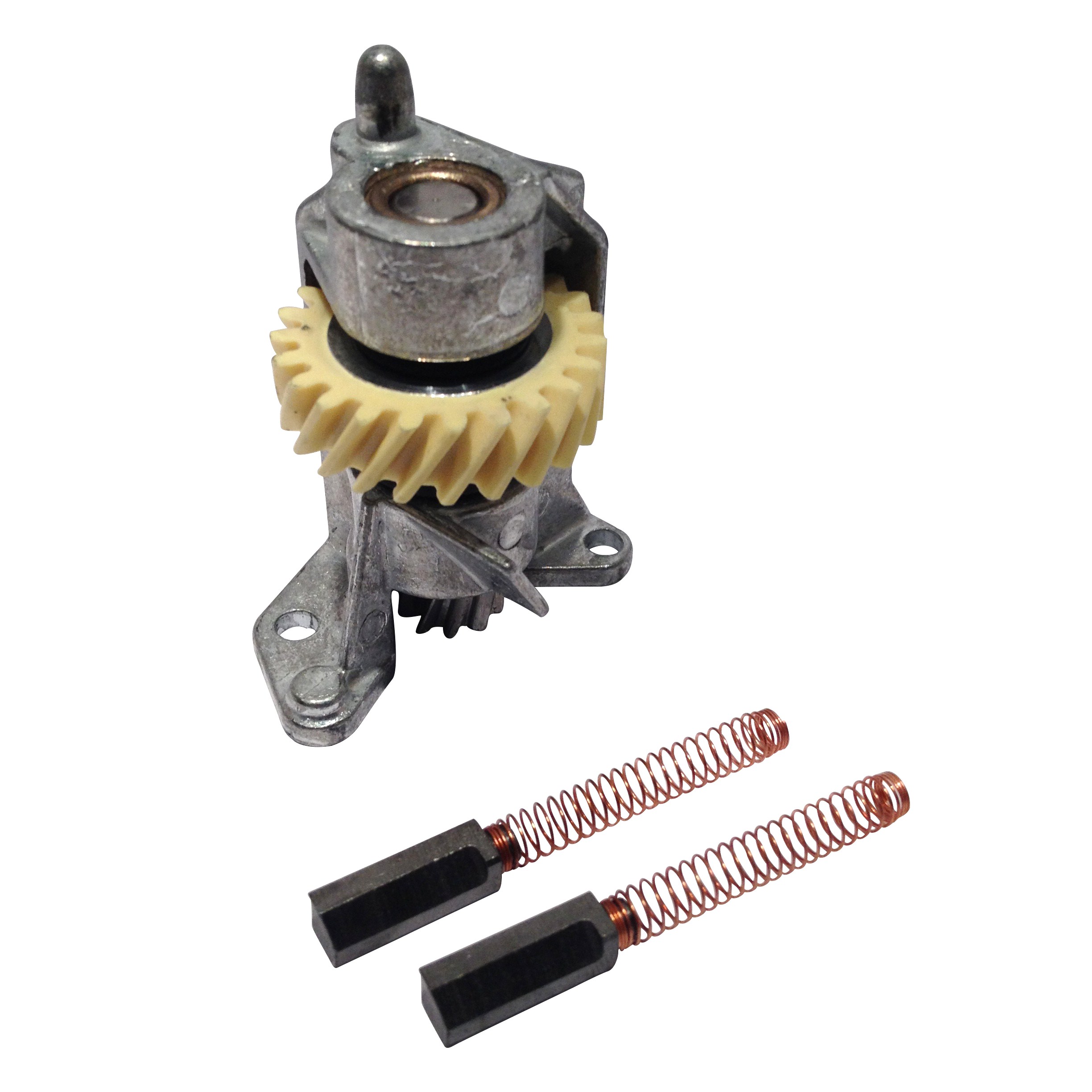 KITCHENAID WORM PINION GEAR ASSEMBLY AND BRACKET 240309-2 & BRUSHES REPAIR KIT 14
