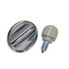 KITCHENAID MIXER ATTACHMENT COVER CAP HUB & STORM GREY THUMBSCREW