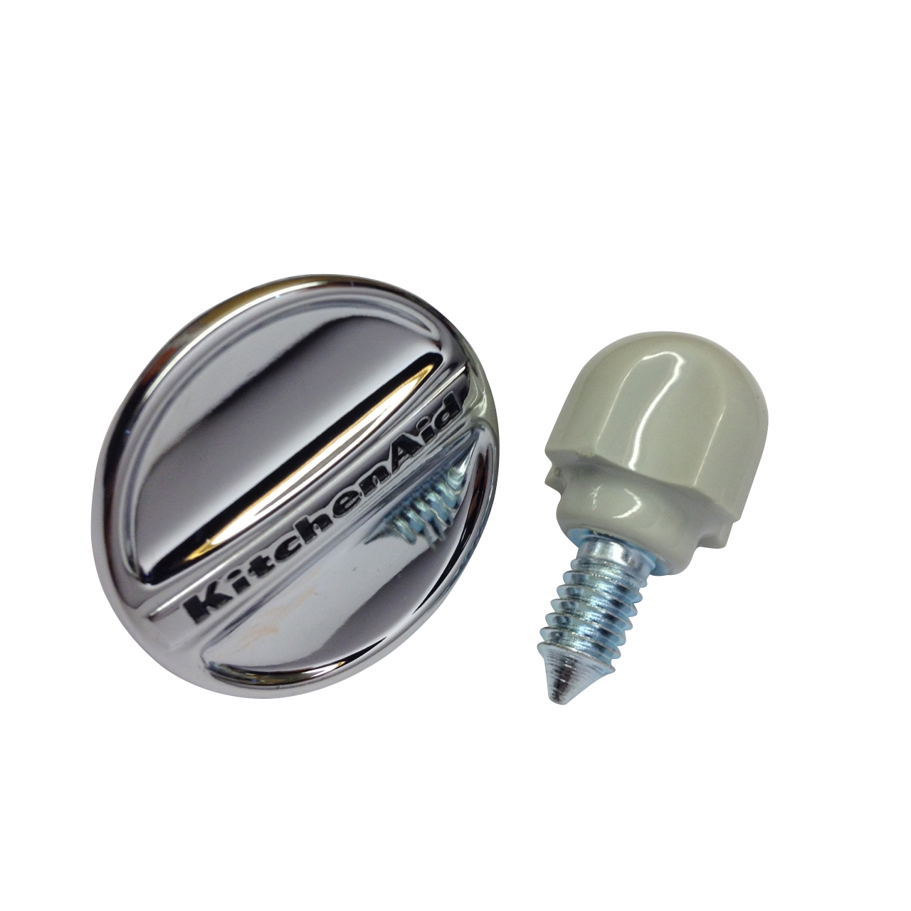 KITCHENAID MIXER ATTACHMENT COVER CAP HUB & STORM GREY THUMBSCREW