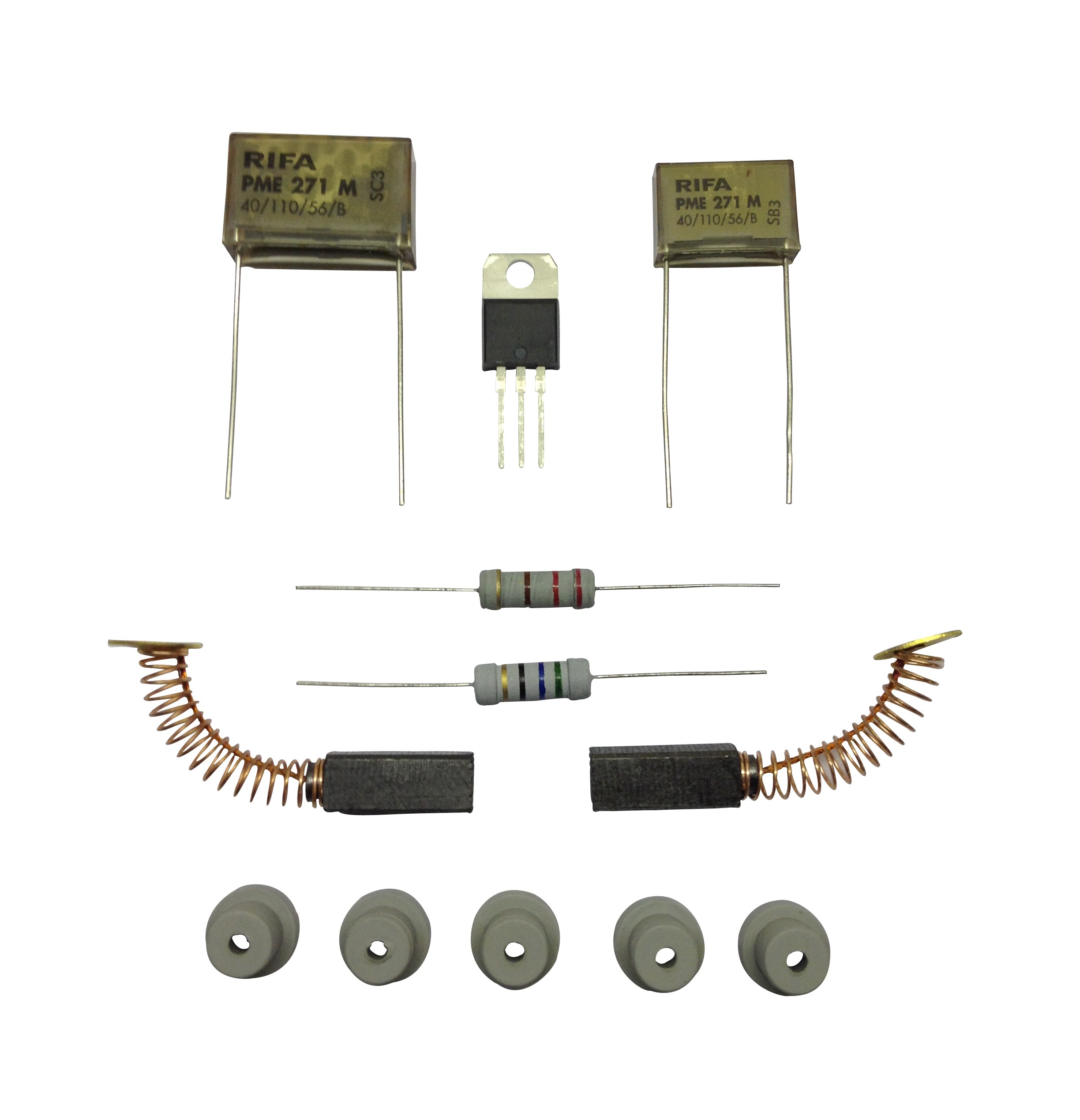 KENWOOD CHEF & MAJOR A901 A901P 907 EVOX RIFA MOTOR REPAIR KIT WITH BRUSHES & FEET