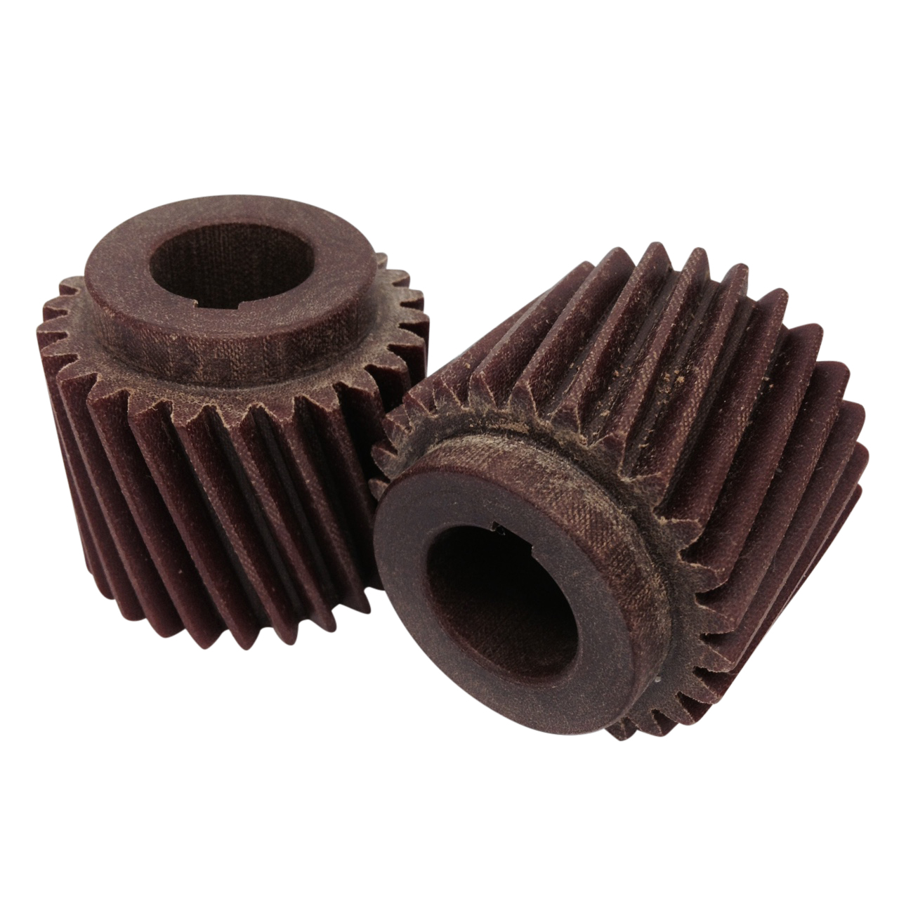2 x FIBRE MOTOR PINION GEAR FOR CRYPTO PEERLESS C28 POTATO PEELER 3/4" SHAFT.