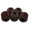 5 X FIBRE MOTOR PINION GEAR FOR CRYPTO PEERLESS C28 POTATO PEELER 3/4" SHAFT.