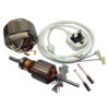 KITCHENAID ARTISAN MIXER ARMATURE, FIELD COIL, POWER CABLE & BRUSHES 220-240V
