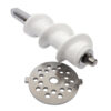KITCHENAID STAND MIXER FOOD GRINDER AUGER / WORM SCREW & A FINE GRINDING PLATE