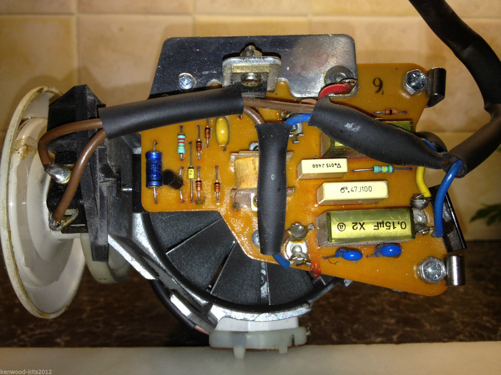 KENWOOD CHEF 901E, A902, 904 EXCEL & KM BASIC ELECTROLYTIC CAP MOTOR REPAIR KIT - Image 2