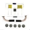 KENWOOD CHEF 901E, A902, 904 EXCEL & KM ELECTROLYTIC CAP MOTOR REPAIR KIT WITH FEET & BRUSHES