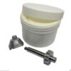 BLAKESLEE 5QT & 7QT GEARBOX DRIVE PINION METAL GEAR, CLUTCH DOG & FOOD GRADE GREASE