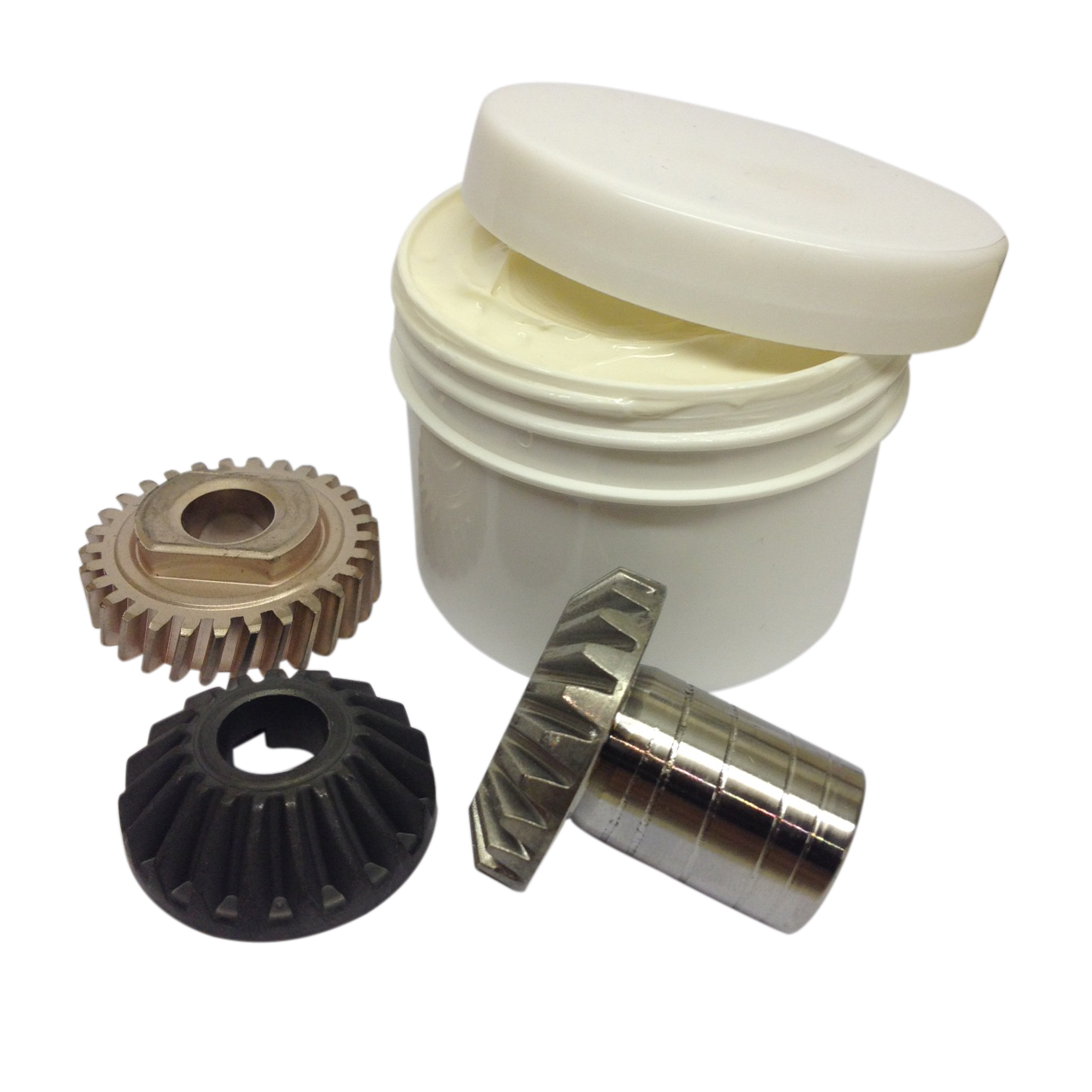 KITCHENAID STAND MIXER 6QT WORM GEAR FOLLOWER, BEVELLED GEAR, HUB DRIVE GEAR & GREASE