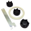 3 X RUBBER CLUTCH COUPLERS, A JUG SEAL & A REMOVAL TOOL SA9704230