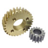 Hobart Dough Mixer Bronze Gear And Steel Shaft Gear Set. Fits A120 / A200