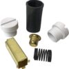 Kitchenaid Stand Mixer Brush Holder, Slide, Spring And 2 White Caps 4162546-2W